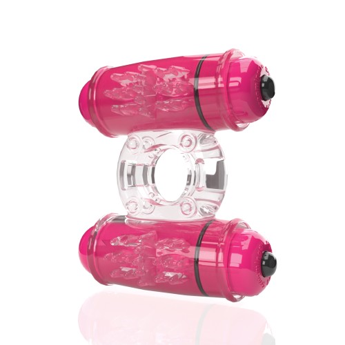 Screaming O 4T Double Wammy Strawberry Vibrator