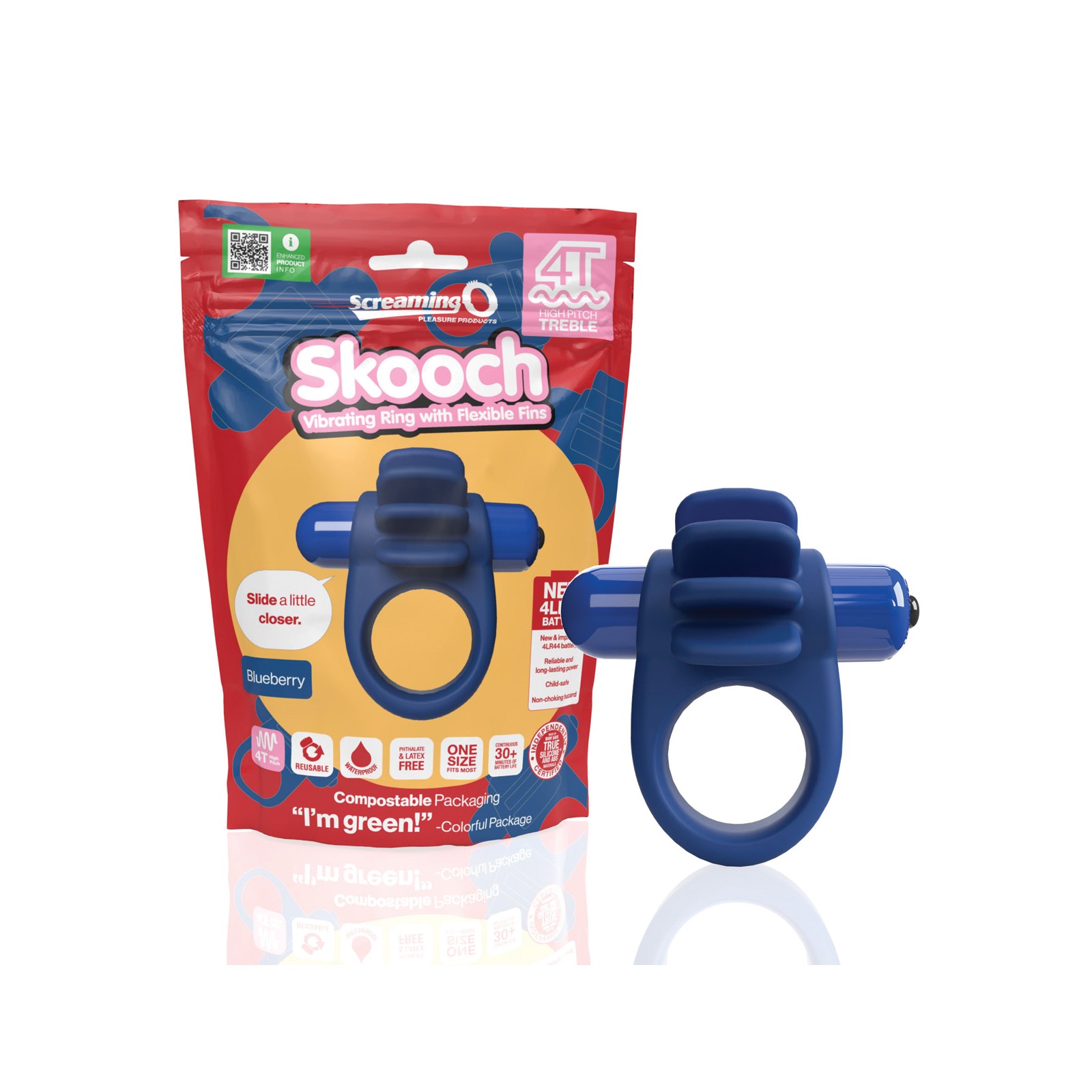 Screaming O 4T Skooch Blueberry