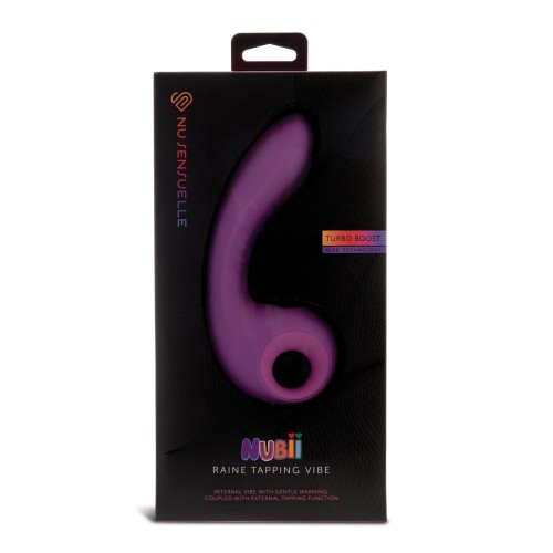 Nu Sensuelle Raine Nubii Tapping Vibe Turbo Warming Purple