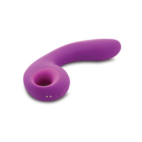 Vibrador Raine Nubii con Golpe y Acaloramiento Púrpura