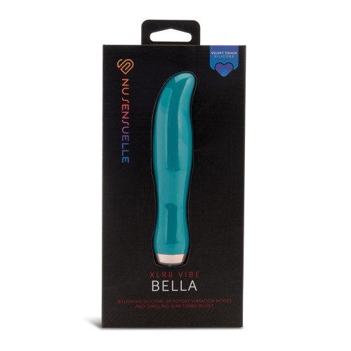 Nu Sensuelle Bella Velvet Touch Vibe - Emerald Green