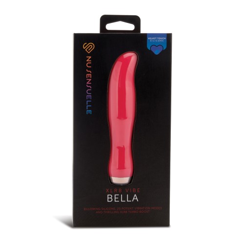 Nu Sensuelle Bella Velvet Touch Vibe Hot Pink