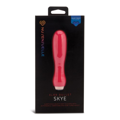 Vibrador Nu Sensuelle Skye de Toque Velvet - Rosa