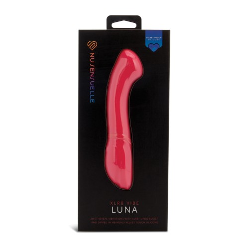 Nu Sensuelle Luna Velvet Touch Vibe Hot Pink for Ultimate Pleasure