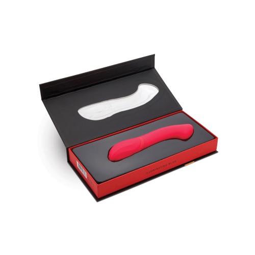 Vibrador Nu Sensuelle Luna Velvet Touch Rosa Fucsia para Placer Supremo