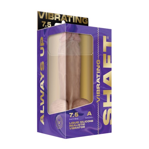 Dong Vibrador de Silicona Líquida Flexskin 7.5" - Pino