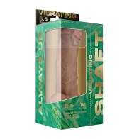 Dong Vibrador de Silicona Líquida Flexskin 8.5" - Pino