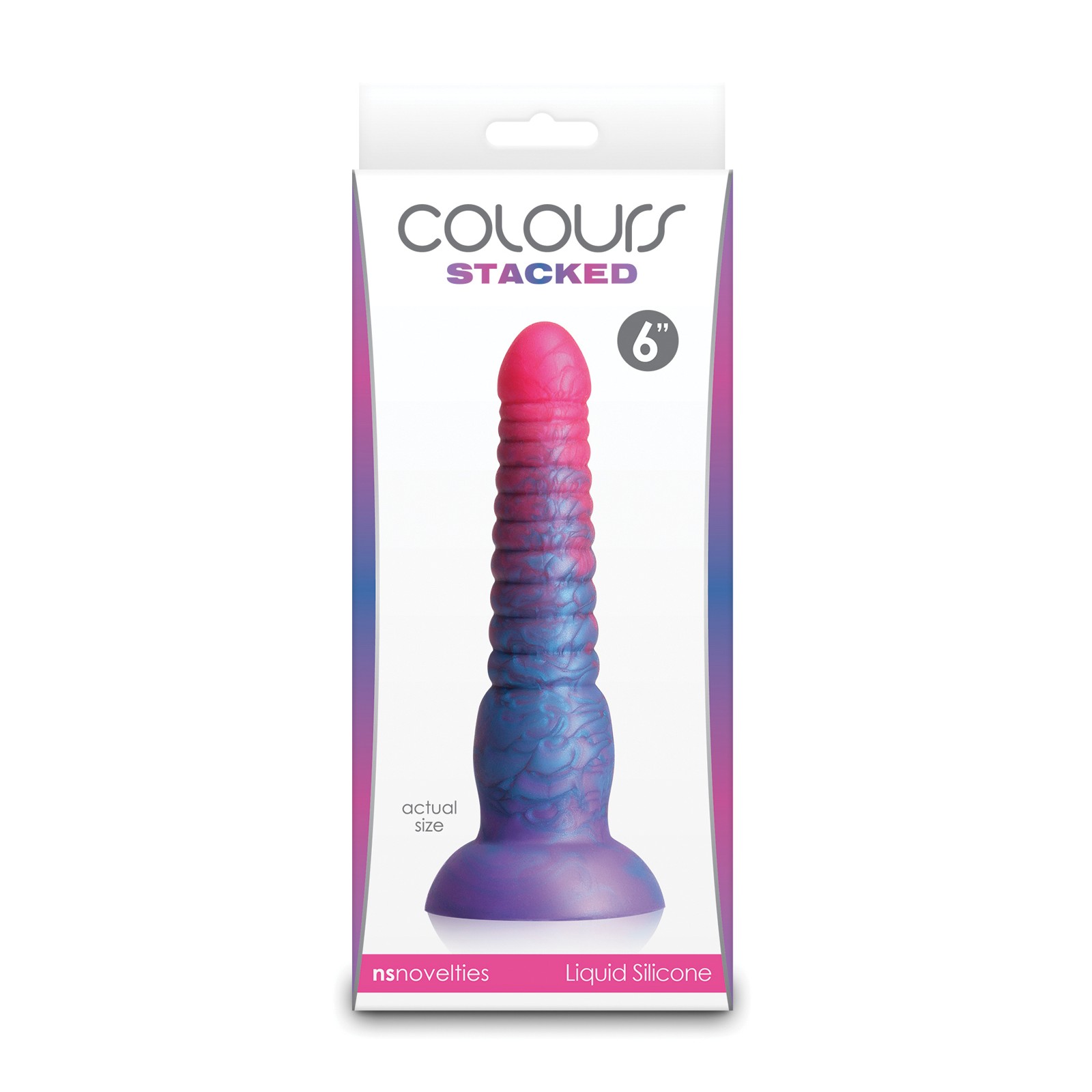 Dildo Apilado de 6 Pulgadas Colores