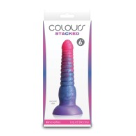 Dildo Apilado de 6 Pulgadas Colores