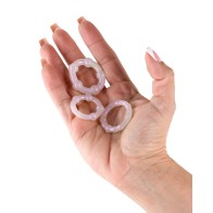 Fantasia Intensity Cock Rings - Pearl Set