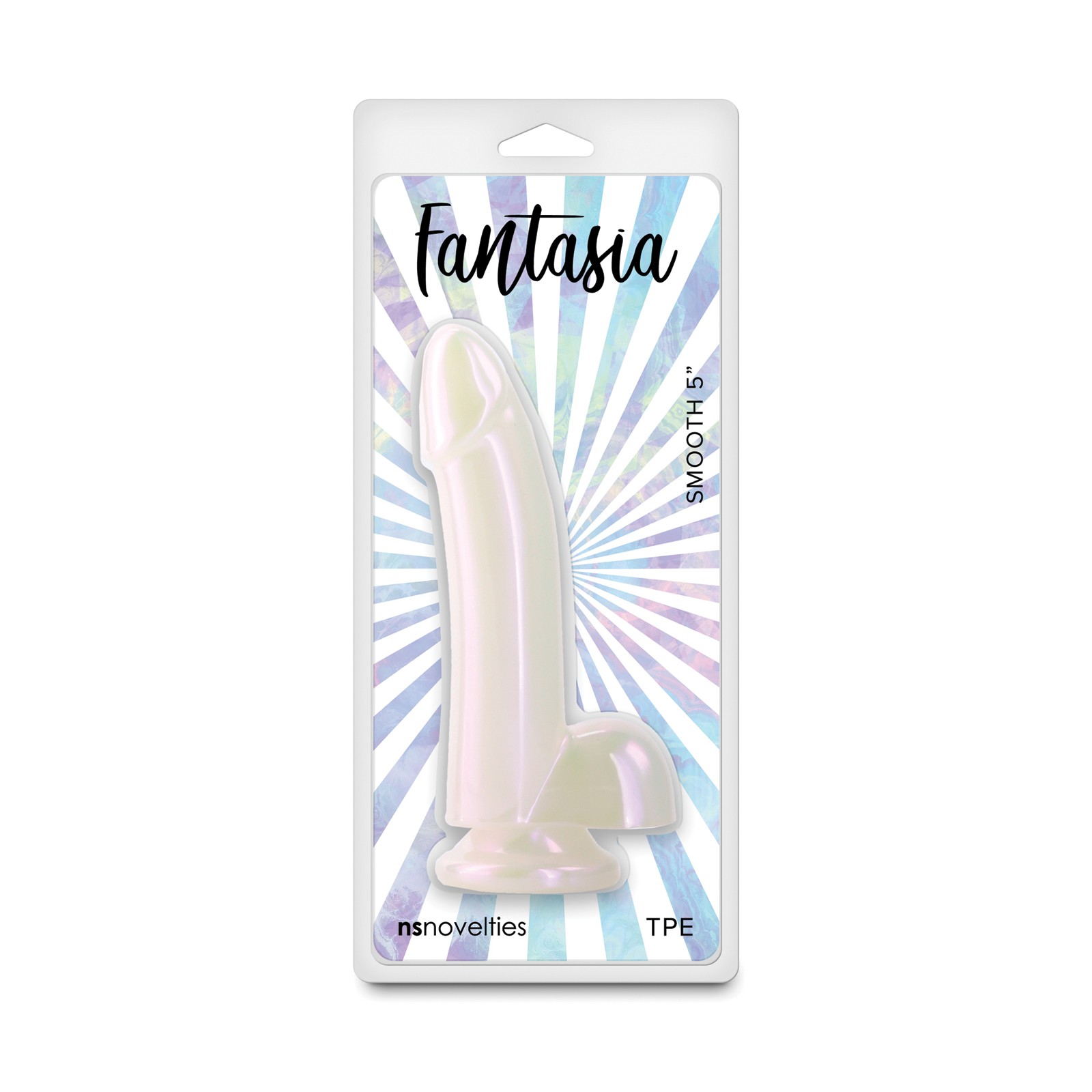 Dildo Fantasia Smooth de 5 pulgadas - Perla