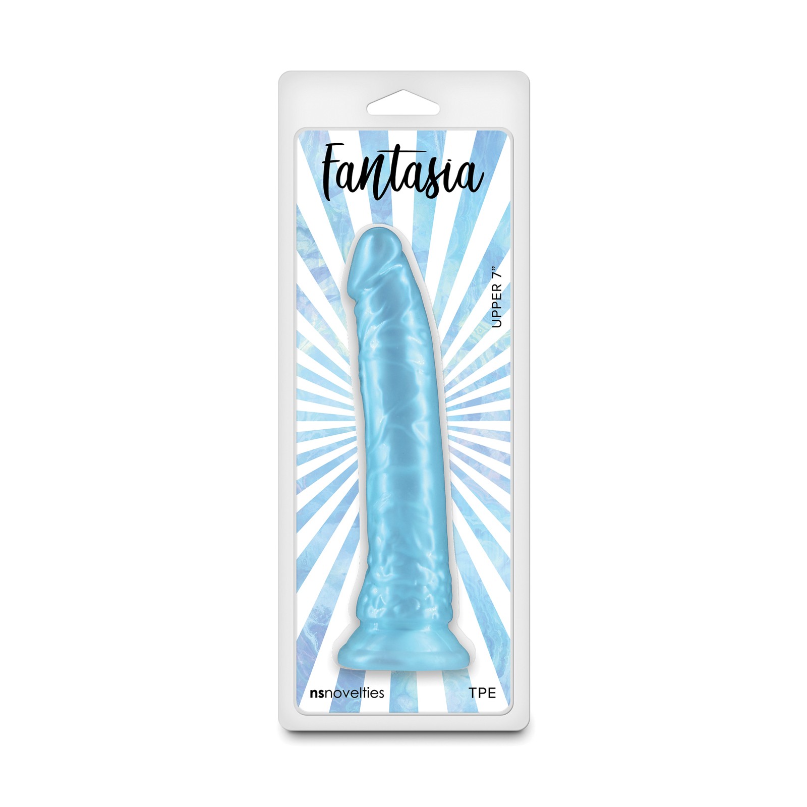 Dildo Fantasia Upper de 7" - Turquesa