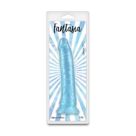 Dildo Fantasia Upper de 7" - Turquesa