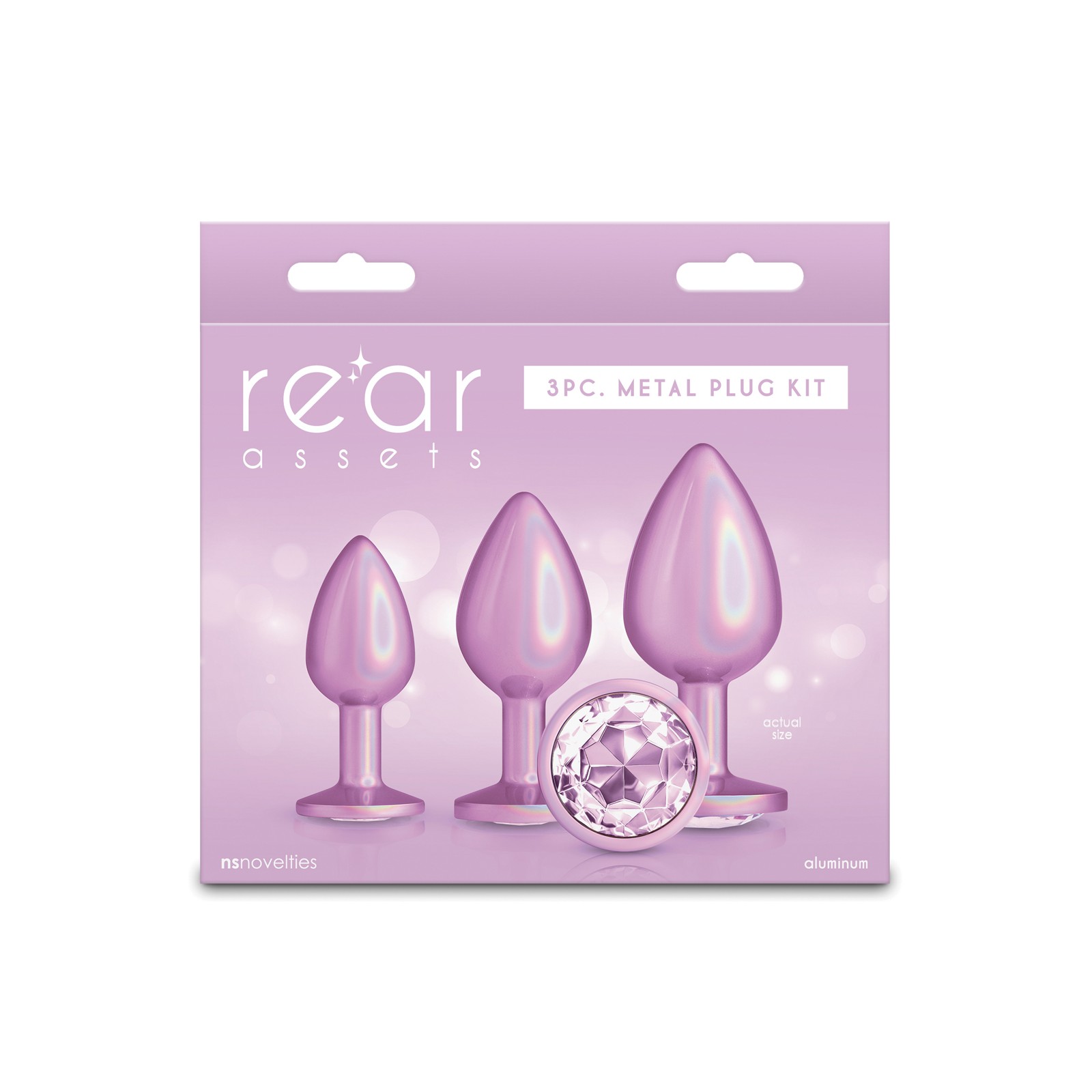 Rear Asset Iridescent Pink Trainer Kit - Pink Gem