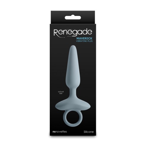 Plug Anal Vibrador Renegade Maverick Gris Comprar Online