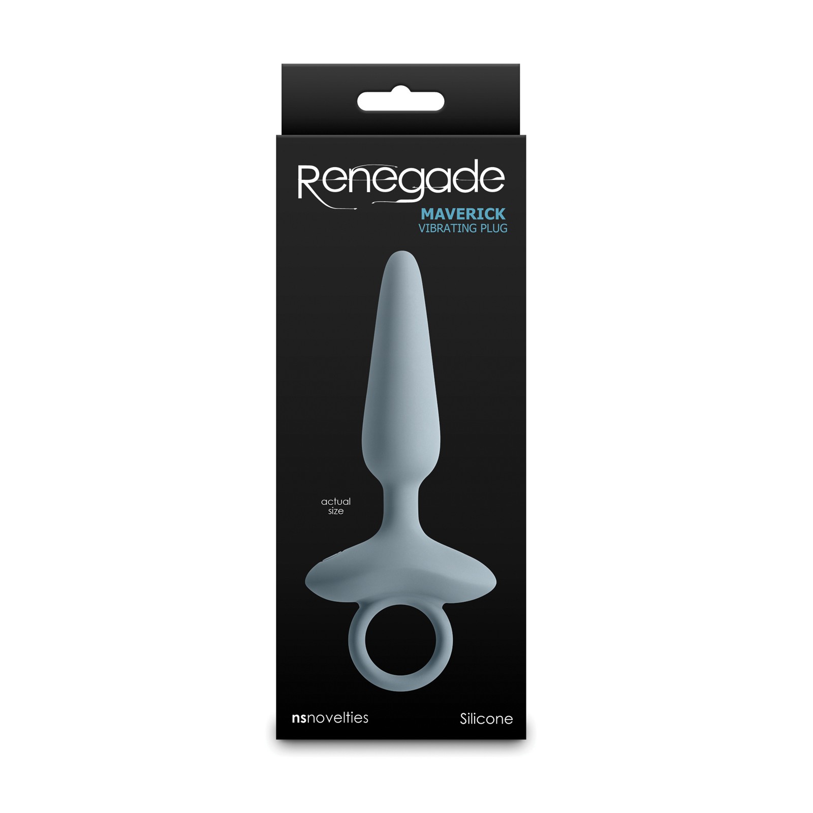 Plug Anal Vibrador Renegade Maverick Gris Comprar Online