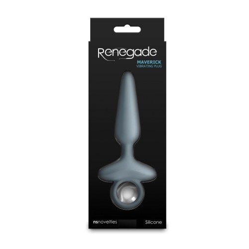 Plug Anal Vibrador Renegade Maverick Gris Comprar Online