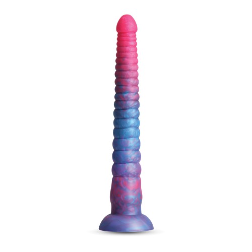 Dildo Apilado de 12 Pulgadas Rosa Azul