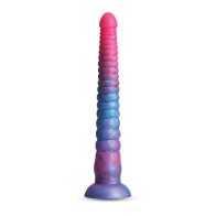 Dildo Apilado de 12 Pulgadas Rosa Azul