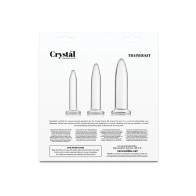 Kit de Entrenador Anal Crystal - Perfecto para Principiantes