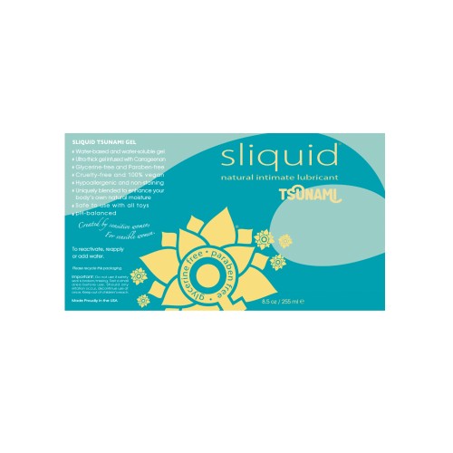 Gel Lubricante a Base de Agua Sliquid Tsunami