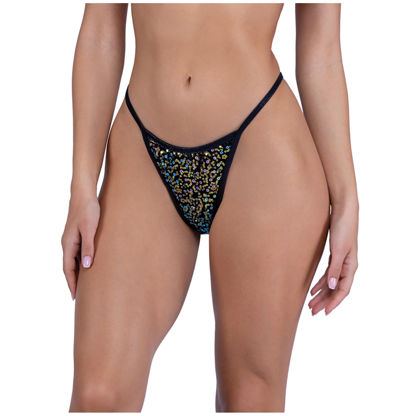 Sequin Fishnet Bottoms M/L