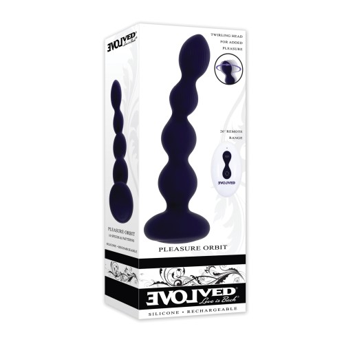 Purple Pleasure Orbit Remote Controlled Anal Vibe