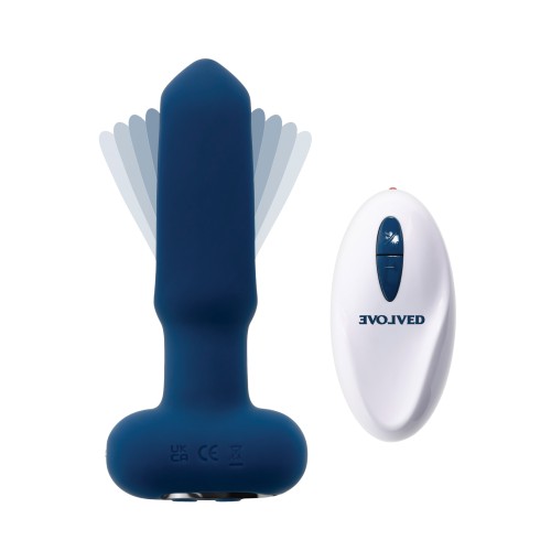 Evolved The Flapper - Vibrador Control Remoto - Azul