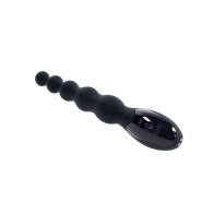 Vibrador Anal Beaded Zero Tolerance Backdoor Baton Negro