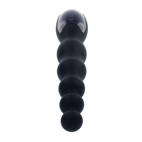 Vibrador Anal Beaded Zero Tolerance Backdoor Baton Negro