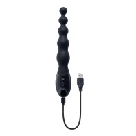 Vibrador Anal Beaded Zero Tolerance Backdoor Baton Negro