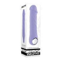 Evolved Purple Fantasy Realistic Vibrator - Beautifully Crafted