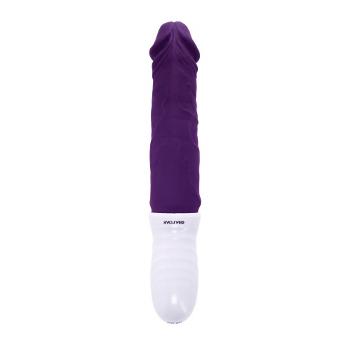 Vibrador Evolved Plum Thrust de Eje Realista