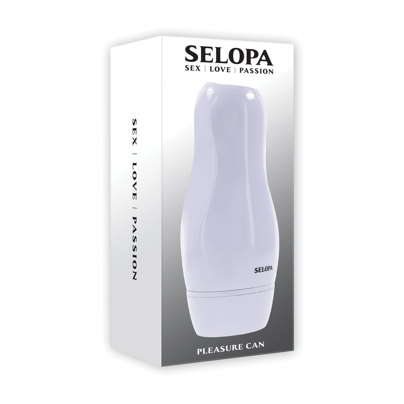 Selopa Pleasure Can Stroker White