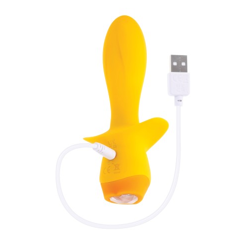 Selopa Mellow Yellow Vibrating Plug Unique Design