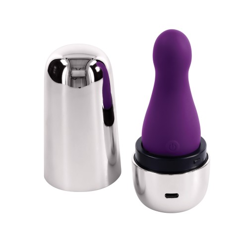 Playboy Pleasure The Jet Set Vibrator Acai Silver