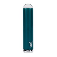 Playboy Emerald Bullet Vibrator in Deep Teal Color