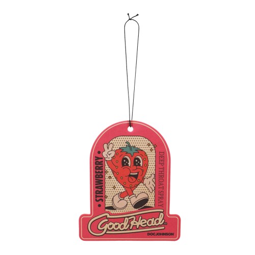 GoodHead Strawberry Air Freshener for a Fresh Space