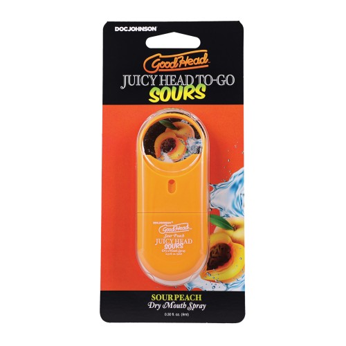 GoodHead Juicy Head Spray To-Go - .30 oz Sour Peach