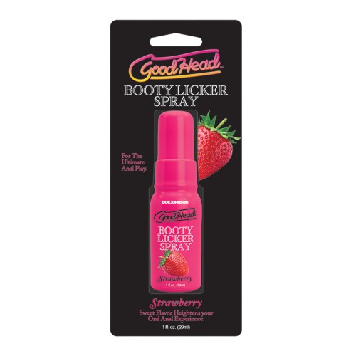 GoodHead Booty Licker Spray Sabor Fresa 1 oz