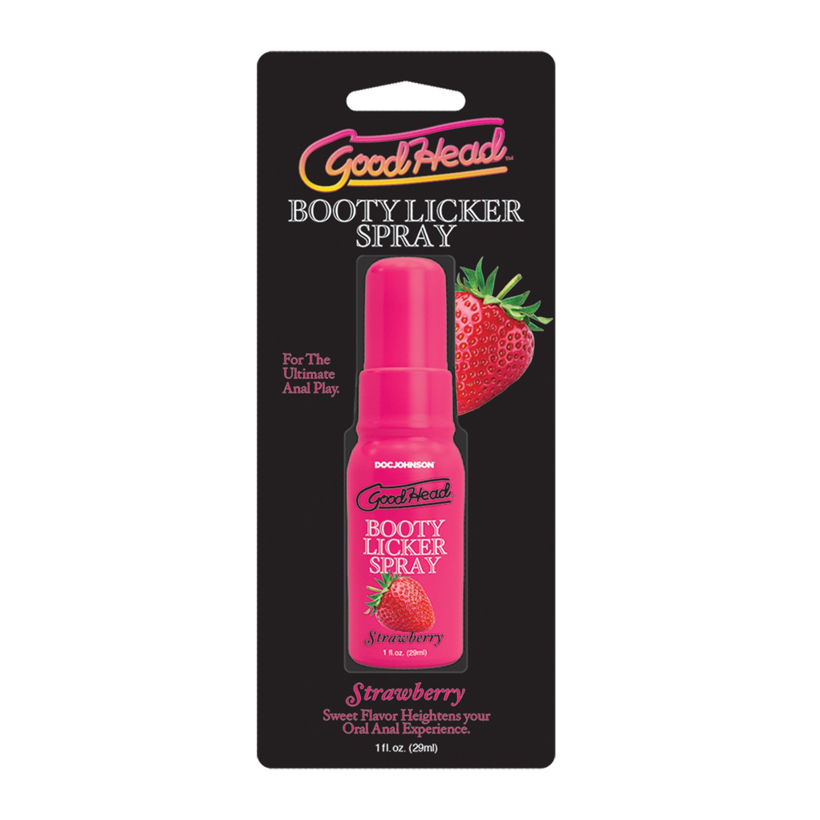 GoodHead Booty Licker Spray Sabor Fresa 1 oz