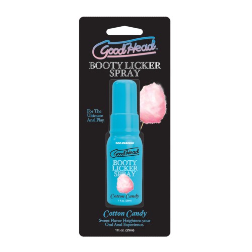 Spray Lingüístico de Booty GoodHead 1 oz Sabor Algodón de Azúcar