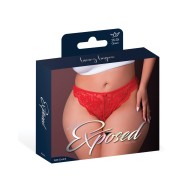 Sugar High Split Crotch Panty for Daring Nights