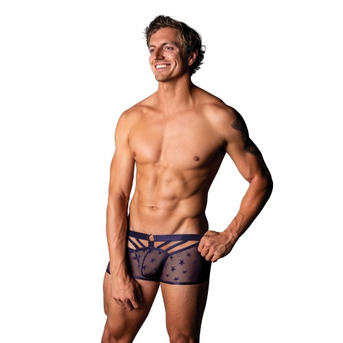 Love Star Short Trunks with Ring - XL Purple