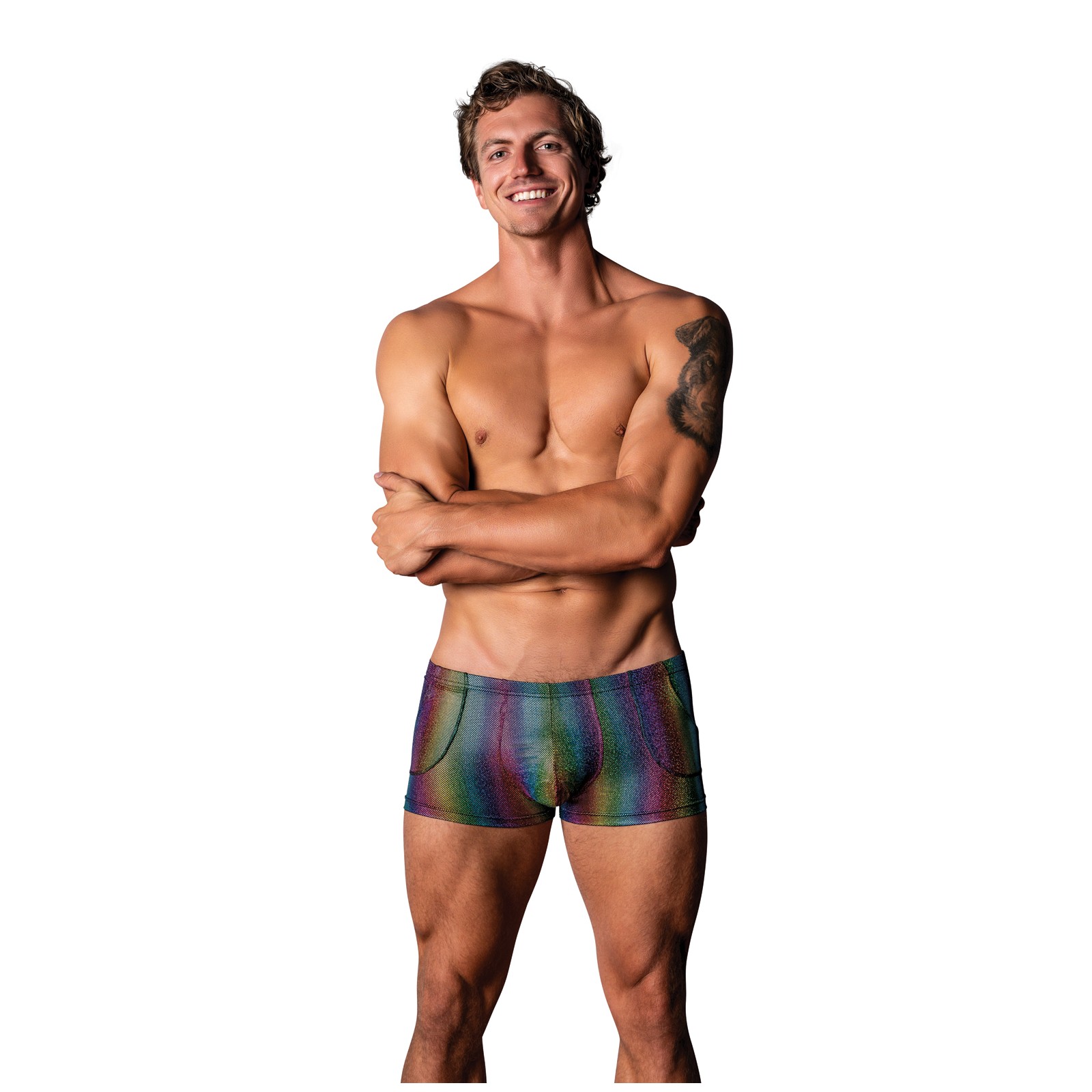 Short Pocket de Arcoiris Pack & Play para Hombres