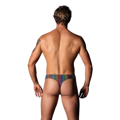 Pack & Play Thong with Front Condom Pouch - Stylish Comfort