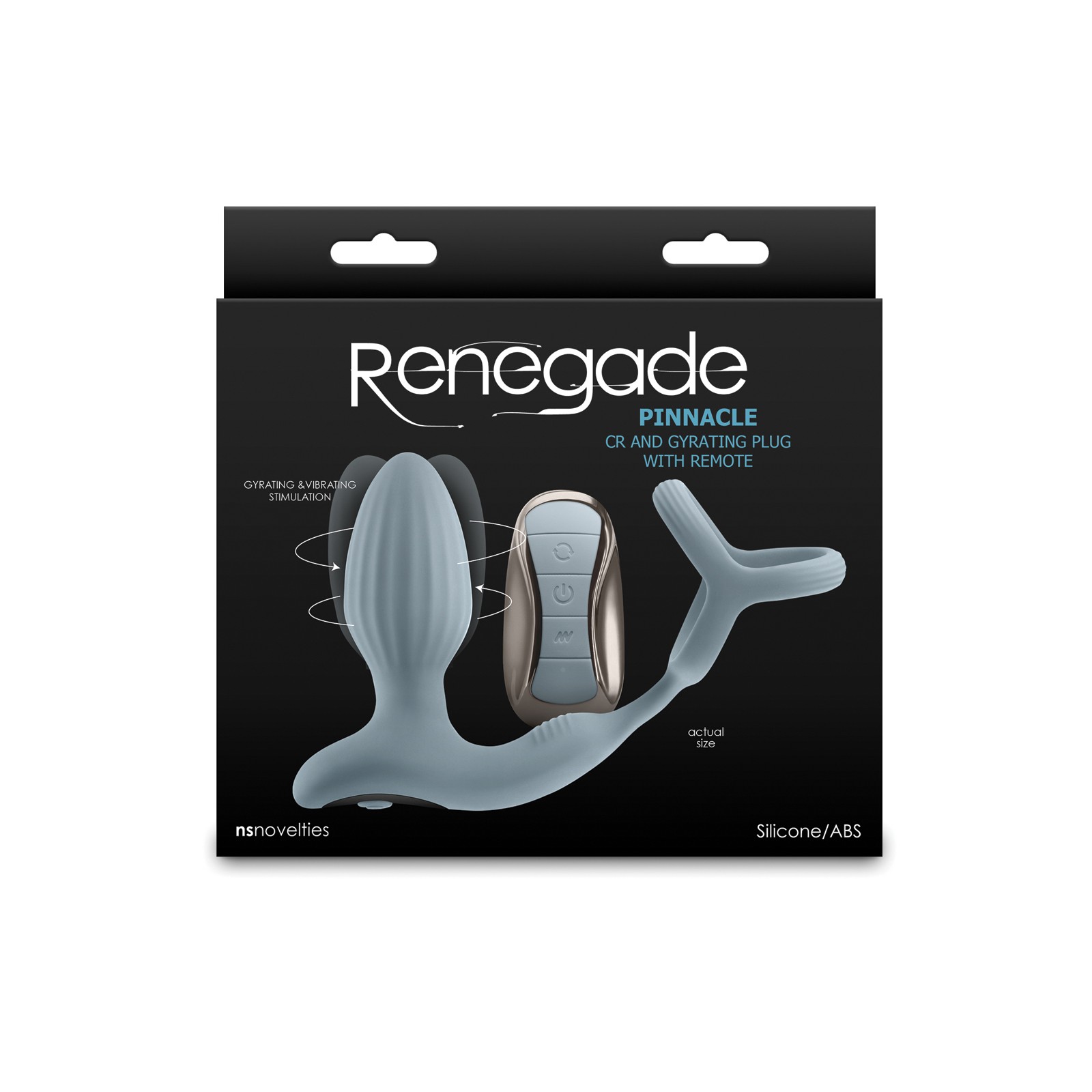 Renegade Pinnacle Cock Ring & Gyrating Prostate Massager