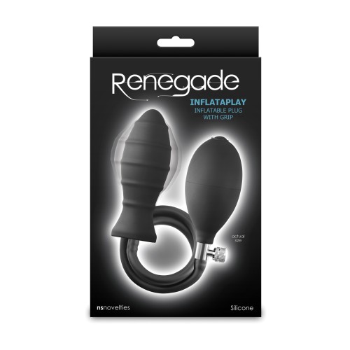 Plug Anal Inflatable Renegade Inflataplay Negro Online