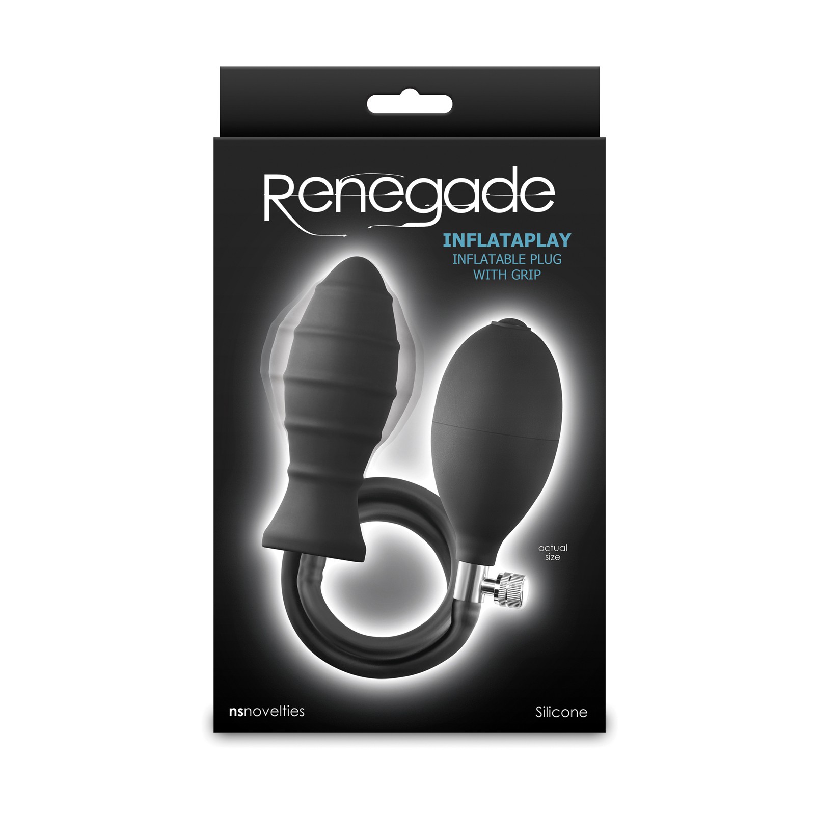 Plug Anal Inflatable Renegade Inflataplay Negro Online