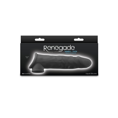 Renegade Annex Funda Delgada Negra - Placer Definitivo